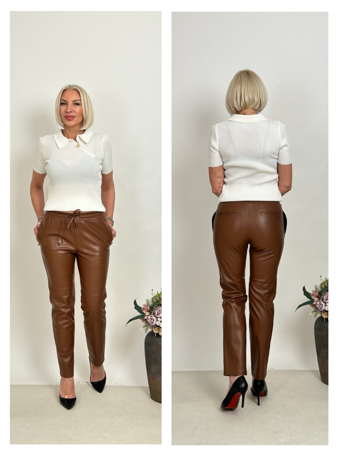 Style 3823 | Leather Trouser
