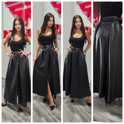 Style 4644 | Leather Skirt