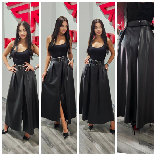 Style 4644 | Leather Skirt