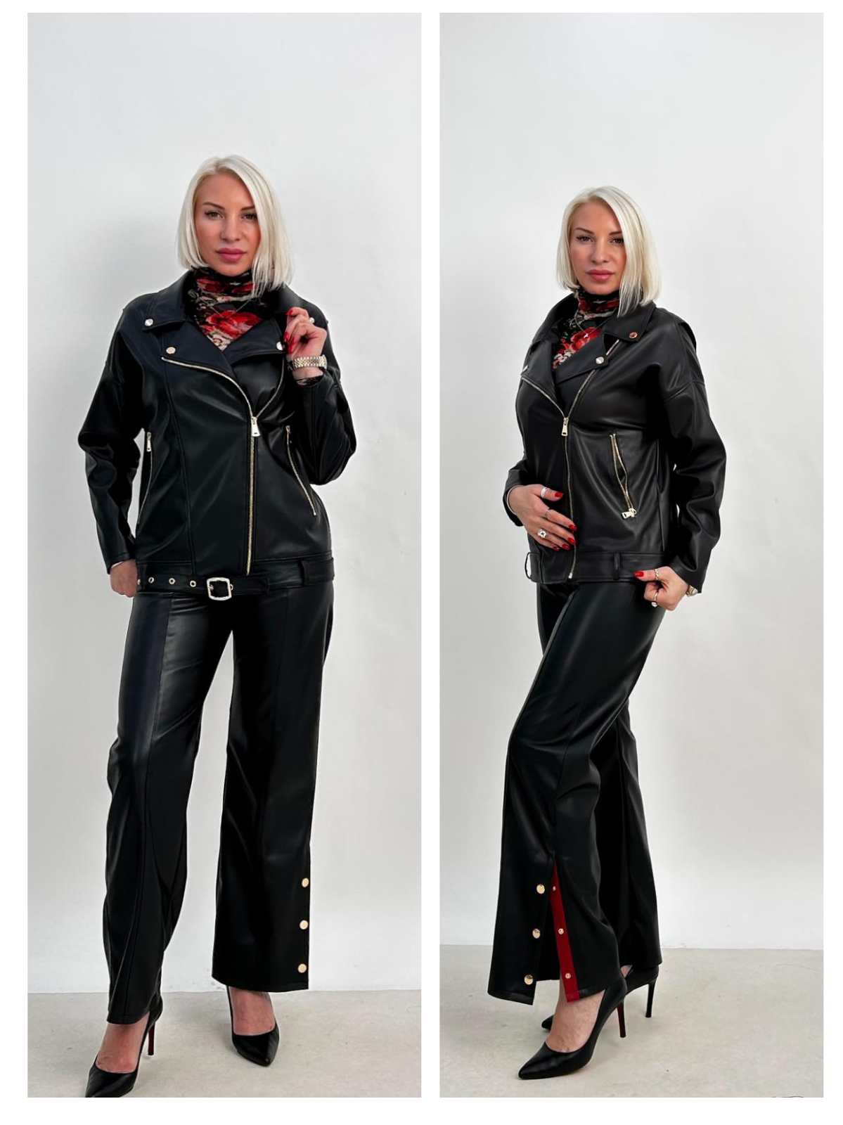 Style 4664 | Leather Coat
