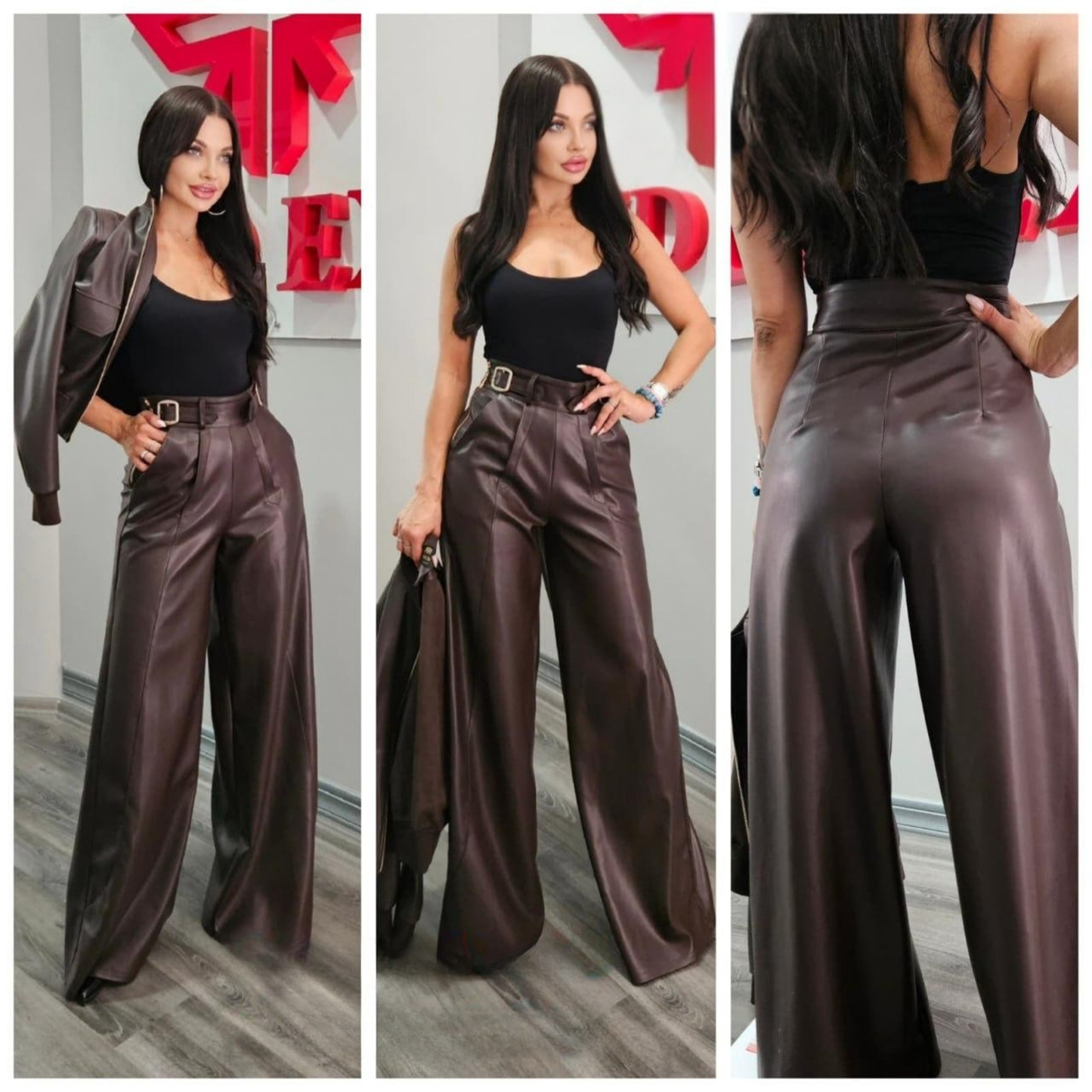 Style 4645 | Leather Trouser