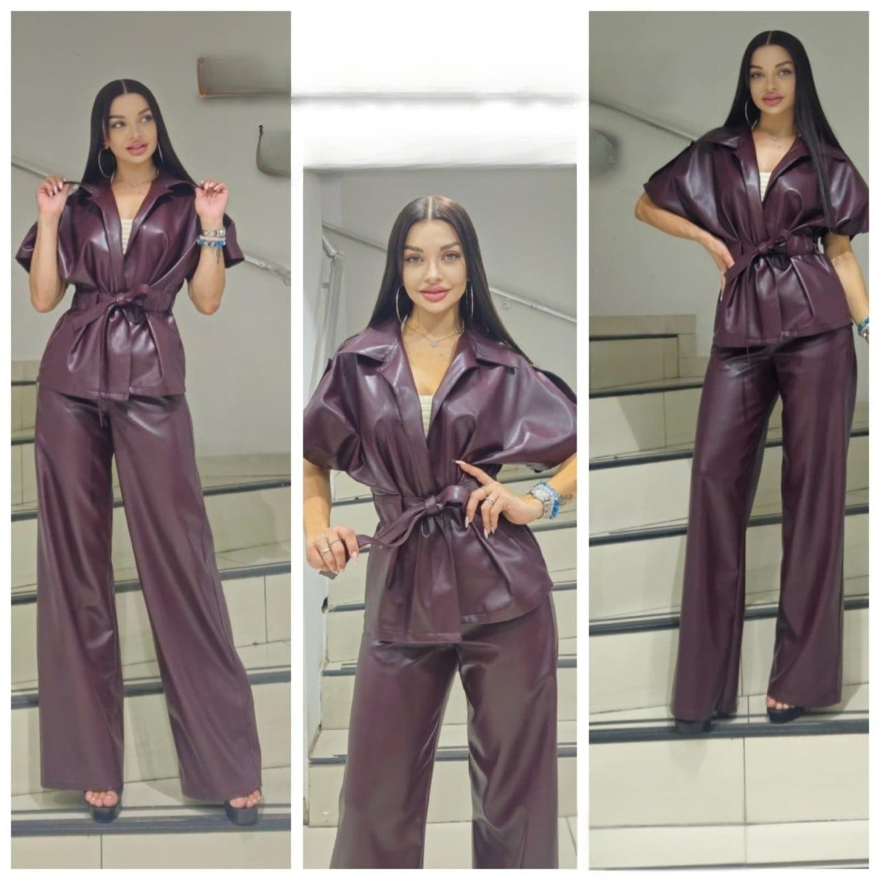 Style 4533 | Leather Coat